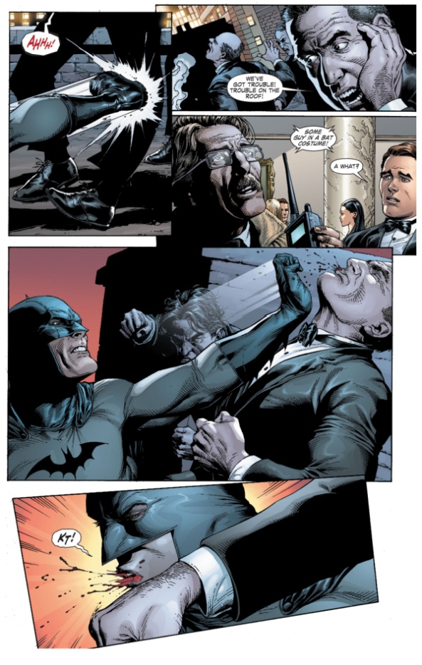 batman hits jim gordon (earth 1)